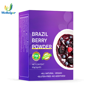 <span class=keywords><strong>Polvo</strong></span> de Bayas de Acai de Alta Calidad, Sabor Natural a Fruta, Suplementos Saludables para Adultos para el Control de la Energía y <span class=keywords><strong>Beneficios</strong></span> Nutricionales - Product Image 1