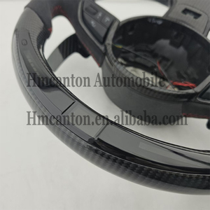 Volante Deportivo de Fibra de Carbono y Alcántara con LED para Audi A3 A4L A5 A6L A7 Q3 Q5, el Mejor de Fábrica - Product Image 6