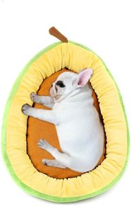 Dog Bed <b>Cat</b> Nest All-Season Pet Bed & <b>Mat</b> Flannel Material Removable Washable Pear-Shaped - Product Image 4