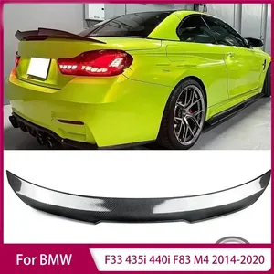 Aileron arrière style PSM pour F33 435i 440i F83 M4 2014-2020, becquet de coffre, diffuseur, pièces automobiles - Product Image 1