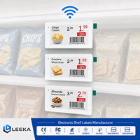 LEEKA Étiquette électronique automatique ESL, changement de prix intelligent, étiquette de prix numérique, système ESL pour supermarché, affichage E Ink, étiquette de rayon électronique