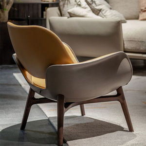 Silla de Oficina de Diseño Nórdico en Cuero, Cómoda para Adultos - Product Image 2