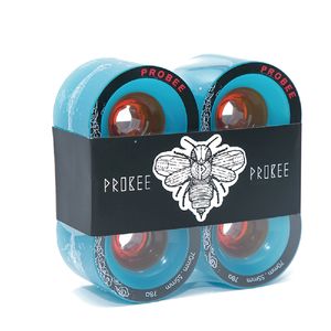 70x55mm Durable SHR 78A Pro Longboard Ruedas 66x47mm <span class=keywords><strong>Freeride</strong></span> Dancing Downhill <span class=keywords><strong>Skate</strong></span> Ruedas de tabla larga Impresión personalizada Poliuretano - Product Image 2