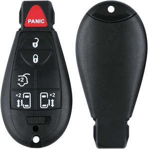 Szvoraus Chrysler Auto Smart <span class=keywords><strong>Key</strong></span> FOBIK Abdeckung 6 1 Tasten Fahrzeugs chl üssel ohne Batterie tür - Product Image 1