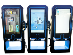 Nuevo Cargador de CC para Vehículos Eléctricos con Certificación CE de 43kW-100kW, Conectores Dobles CCS1 para Estación de Carga Eléctrica, Poste de Carga HKBG - Product Image 6