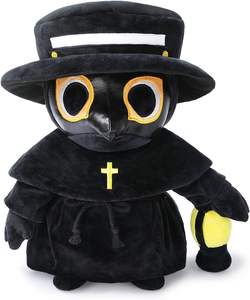 Nouveau Design créatif jouets en peluche personnalisé peste docteur peur sensorielle peluche poupée personnalisée pour Halloween fête décor - Product Image 1