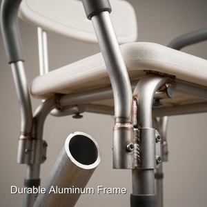 Achetez des sièges de bain et des tabourets de douche haute capacité avec réglage en hauteur de chez Keling Medical - Product Image 3