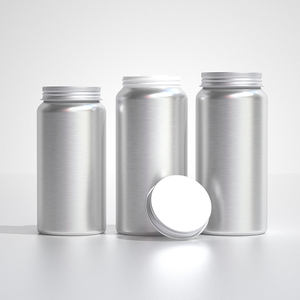 High Quality Matte Aluminum Vitamin <b>Bottle</b> for Supplement Packaging, Durable Metal <b>Pill</b> Jar for Medical and Pharmaceutical Use. - Product Image 3
