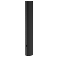 Sistema de altavoces activos montado en la pared con subwoofer de 4/8 pulgadas, altavoz de columna alimentado por carcasa metálica, sistema de sonido PA