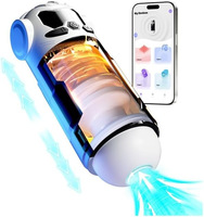 Vollautomatischer Männlicher Masturbator mit Teleskop-Saugfunktion, APP-Steuerung, Langstrecken-Multifrequenz-Vibration, Erwachsenen-Sexspielzeug für Männer