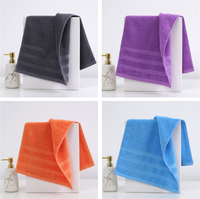 Directe usine Ensembles de serviettes de bain en coton biologique imprimé pour la maison pur bon marché avec logo personnalisé