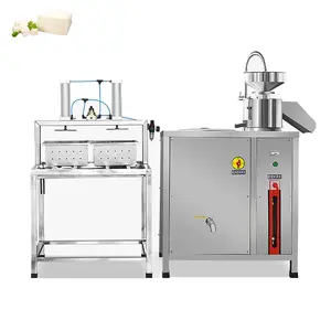 Tofu making machine automatic automatic stainless steel double box tofu press machine