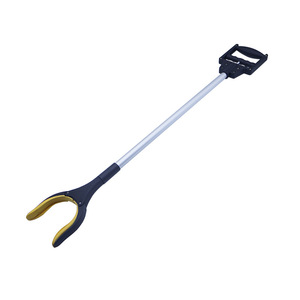 Reacher Extra Long Grabber Reacher 32 pouces avec outil d'aide à la mobilité à mâchoire rotative (jaune) - Product Image 1