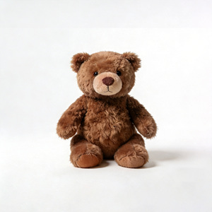 Oso de Peluche Personalizable al por Mayor, Juguete de Peluche de Oso Marrón Oscuro, Lindo Peluche de Animal, Muñeco de Oso de Peluche - Product Image 5