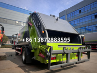 Camion de transport de déchets ISUZ 4x2 avec transmission manuelle et moteur diesel à vendre