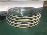 Bande lumineuse LED à double rangée haute densité 5730, lumière blanche à double rangée pour jantes de roues de camion, SUV, VTT, UTV
