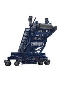 Apilador eléctrico de transporte móvil flexible apilador radial telescópico - Product Image 4