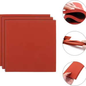 <span class=keywords><strong>Feuille</strong></span> <span class=keywords><strong>de</strong></span> mousse en <span class=keywords><strong>caoutchouc</strong></span> <span class=keywords><strong>de</strong></span> silicone rouge imperméable à haute température, épaisse et durable, pour presse à chaud, repassage - Product Image 2