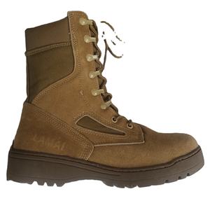 Botas de Desierto DFT1124 LAMAI en Color Verde Coyote, Personalizadas en Cuero Vacuno de Gamuza - Product Image 1