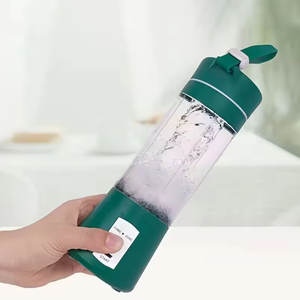 Mini mixeur-presse-agrumes électrique USB portable personnalisé avec logo, petit mixeur-bouteille pour les voyages et l'extérieur - Product Image 6