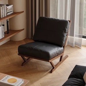 <span class=keywords><strong>Fauteuil</strong></span> design en bois massif de style nordique moderne pour salon, chambre à coucher, balcon, meubles de salon - Product Image 1