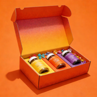 Boîtes d'emballage personnalisées en matériaux recyclés avec logo, gaufrage et revêtement UV pour gommes vitaminées, protéines naturelles et pilules de vitamines saines