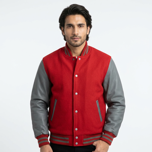Custom <b>Men</b>`<b>s</b> Varsity <b>Jacket</b> Logo High Quality <b>Jacket</b> Baseball Letter Man Varsity <b>Jacket</b> <b>Lightweight</b> Woolen High Quality - Product Image 1