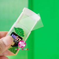 Nouveau papier bonbons à la menthe en gros menthe citron myrtille saveur sans sucre haleine fraîche bandes de papier frais bonbons à la menthe