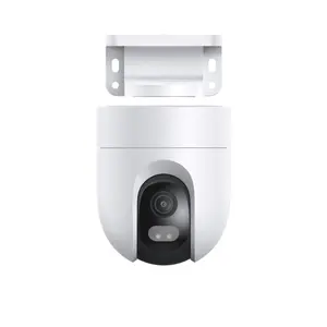 Nueva llegada Original Xiaomi CW400 Cámara exterior 2,5 K Ultra HD Smart Full Color Night Vision IP66 a prueba de agua, enchufe de EE. UU. (blanco)