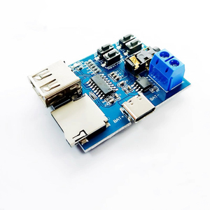 MP3 무손실 디코딩 보드 오디오 플러그인 U 디스크 디코더 TF 카드 USB 플레이어 모듈에는 전력 증폭기 마이크로 타입-C가 포함되어 있습니다. - Product Image 3