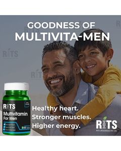 Suplemento Multivitamínico Pharmax para Hombres, Apoyo Diario para el Bienestar y la Energía, Estilo de Vida Activo, Salud Inmunológica, 60 Tabletas/paquete - Product Image 3