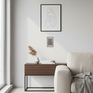 VOLTECK BOX 3 Piastra Rinforzata in Acciaio Inox 1 Interruttore 3 Moduli Standard UK PA-APSE3-LA-3BOX Lisbona - Product Image 3