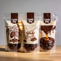 Nouvel Arrivage Sachet Doypack Personnalisable (Forme, Taille, Couleur) en Matériau de Qualité Alimentaire pour Chocolat, Biscuits et Thé