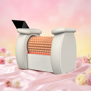 Equipo de belleza para masaje corporal completo de escritorio, rodillos de madera resistentes al desgaste para liberar los tejidos blandos, mejora la elasticidad de la piel - Product Image 1