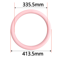 Mancuernas con Anillo de Silicona y Acero Ecológicas de 5/8/10/15 LB de YiMi Factory Direct, Color y Logotipo Personalizables, Antideslizantes e Impermeables