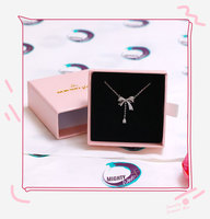 Boîte-cadeau de style tiroir de luxe pour bijoux emballage cosmétique boîtes de papier coulissantes en gros boîte de papier à tiroir personnalisé mat