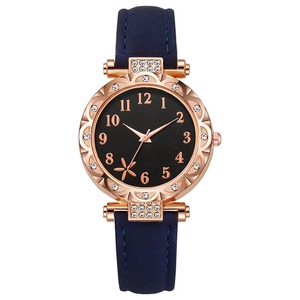 <span class=keywords><strong>Reloj</strong></span> de Cuarzo para Mujer con Esfera de Estrella de Mar, Correa de Cuero <span class=keywords><strong>Shein</strong></span>, Venta al Por Mayor Directo de Fábrica - Product Image 1
