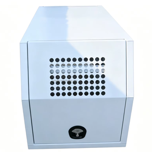 Custom Flat Alloy 1800mm Dual/Single/Extra Cab Aluminum Ute Canopy With Dog <b>Box</b> Powder Coating for Pickup Truck - Product Image 1