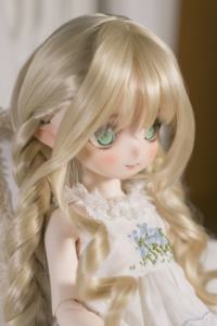 Coletas rubias doble trenzadas personalizadas de fábrica, 1/3, 1/4, 1/6, 8-9 pulgadas, pelo de <span class=keywords><strong>muñeca</strong></span> inteligente para muñecas, accesorios para pelucas BJD - Product Image 6