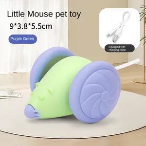 Amazon mainan kucing lintas batas model mouse bola kucing cerdas berguling elektrik sejak harga grosir