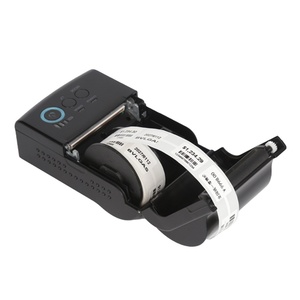 Impresora de etiquetas alimentada por batería, conexión Bluetooth/Wi-Fi confiable, pequeña impresora de pegatinas autoadhesivas para tienda de té de la leche - Product Image 1