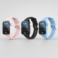 Montre de surveillance senior 4G GPS avec appel vidéo, bouton SOS, détection de chute, suivi de santé, capteur de fréquence cardiaque, IP67, soins aux personnes âgées