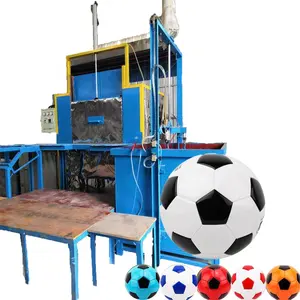 ヨガソリッドラバーボールスポーツサッカー生産ラインシリコン作り感覚トルコサッカーボールマシン
