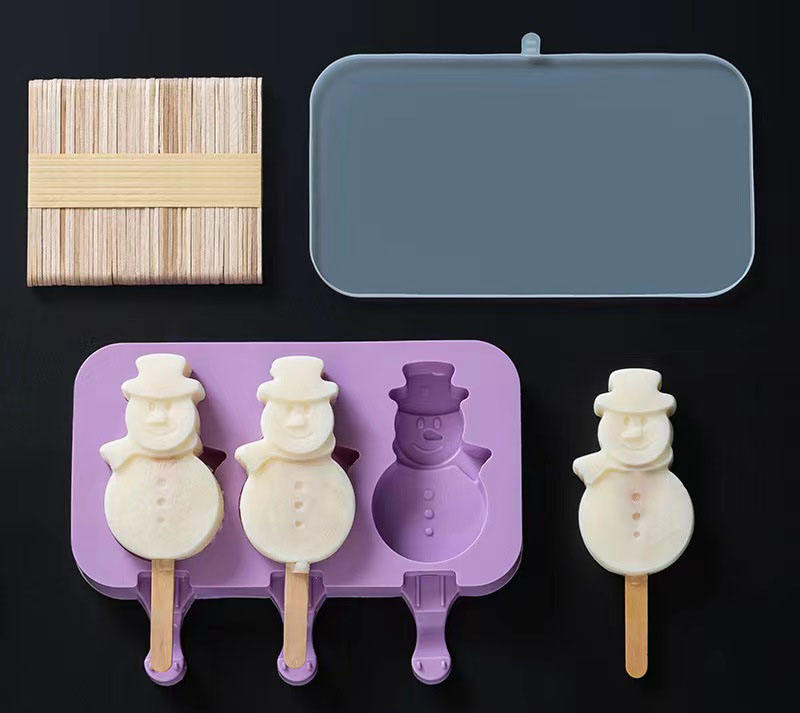 3 cavities snowman model