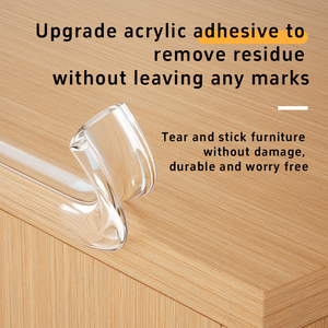 Bande <span class=keywords><strong>de</strong></span> <span class=keywords><strong>protection</strong></span> transparente anti-collision pour les bords des meubles, <span class=keywords><strong>protection</strong></span> des bords des armoires, <span class=keywords><strong>protection</strong></span> contre les chocs pour bébé, <span class=keywords><strong>protection</strong></span> des coins - Product Image 3