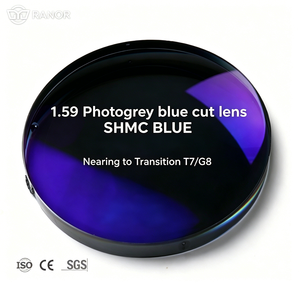 Lenti Ottiche Near Transition T7/G8 con Filtro Luce Blu, Lenti per Occhiali in Policarbonato PC - Product Image 1