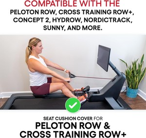 Coussin de siège en gel pour Peloton Row Cross Training Row+ <span class=keywords><strong>Concept</strong></span> <span class=keywords><strong>2</strong></span> Hydrow NordicTrack Water Rower, coussin de soutien dorsal - Product Image 4
