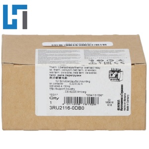Nuevo Módulo de Relé Térmico Original 3RU2116-0DB0, Controlador de Programación PLC 3RU21160DB0 en Stock - Product Image 1