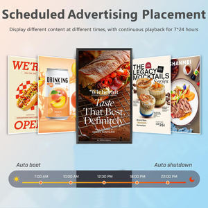 32 43 50 55 65 75 85 100インチ デジタルサイネージとディスプレイスクリーン 屋内スマートLCD壁掛け広告 - Product Image 5