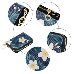 <b>Small</b> Compact 9-Slot Travel Card <b>Wallet</b> with RFID Protection, Lightweight Zip Around Coin Organizer (0.1kg) - Product Image 3